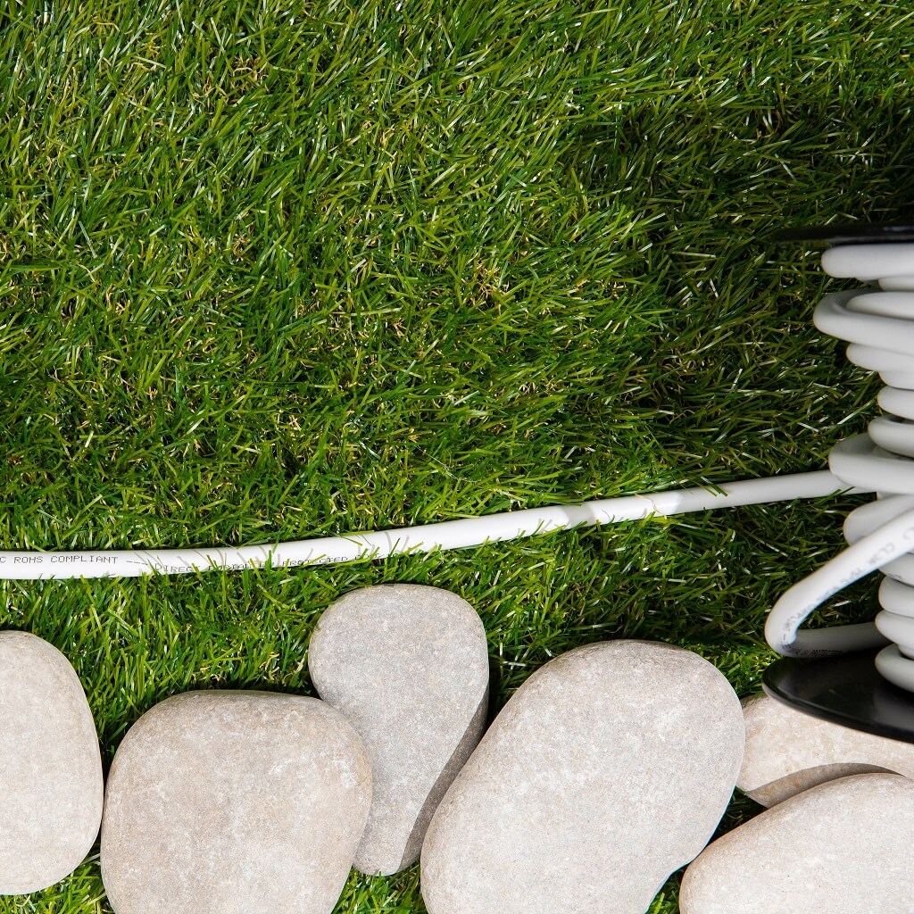 12/2 Speaker Wire 100ft White