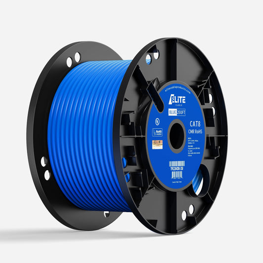 Cat8 Riser Cable 250ft Blue